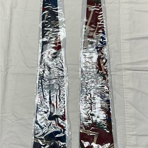 2-New Vintage 1980’s Claude Montana Abstract Ties  100% Silk Ties Made in Italy - Picture 2 of 9